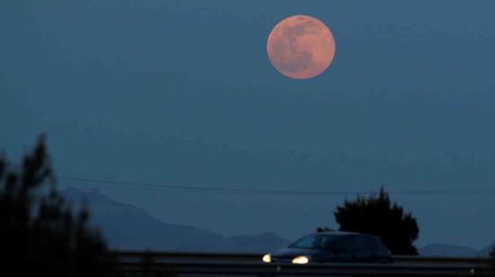 Imagen referencial de la Luna de Gusano de 2021.