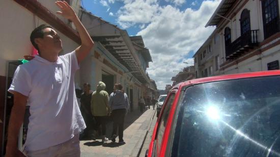 Un día de calor en Cuenca, con radiación solar alta, el 26 de enero de 2024.