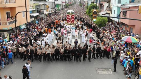 Procesión del Cristo de Consuelo de 2023.