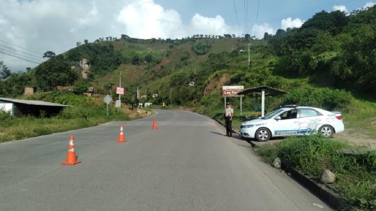 Imagen referencial de una patrulla policial en una carretera el 29 de marzo de 2024.