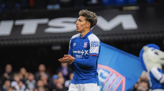 Jeremy Sarmiento le dio la victoria agónica al Ipswich Town sobre el Southampton, por la Championship inglesa, este 1 de abril de 2024.