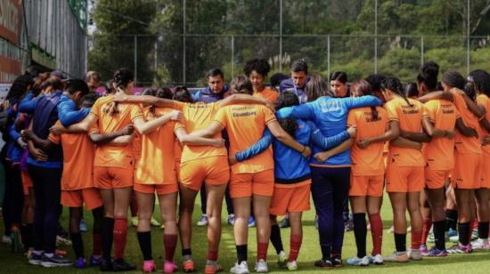 Ecuador presentó a sus 22 convocadas para el Conmebol Sub 20 Femenino.