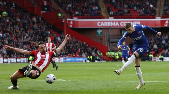 Chelsea visitó al Sheffield United, por Premier League, este 7 de abril de 2024.