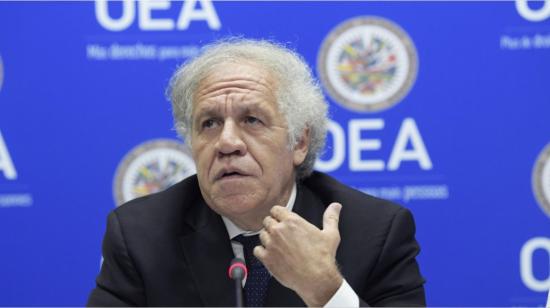 Luis Almagro, secretario general de la OEA.