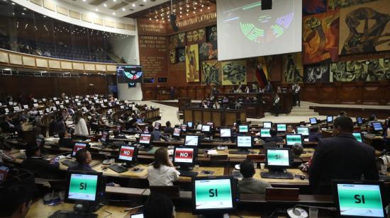 La primera sesión del pleno de la Asamblea, tras el receso legislativo, está programada para el jueves 11 de abril.