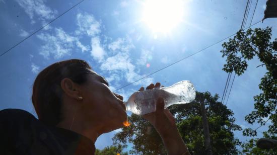 La temperatura en Guayaquil superó los 34 grados centígrados este 9 de abril de 2024. 