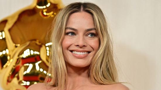 Margot Robbie, actriz y productora, cofundadora de LuckyChap, empresa ahora aliada a Hashbro para la película 'Monopoly'.