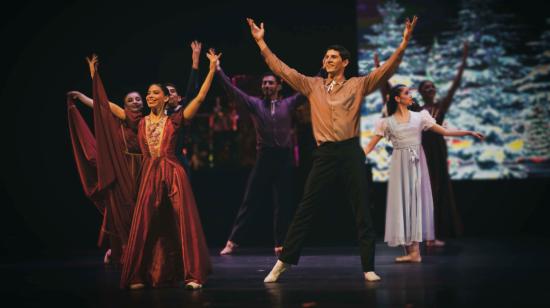 Presentación de ballet de la obra 'El Cascanueces'.