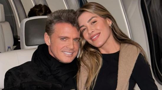 El cantante Luis Miguel y su hija Michelle Salas.