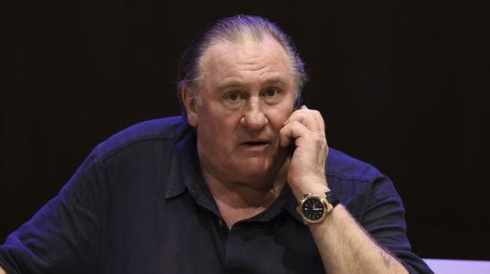 Actor francés Gérard Depardieu, de 75 años, acusado de agresión sexual.