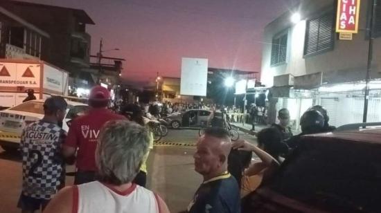 Dos hermanos fueron baleados en el cantón Jaramijó, que pertenece al distrito Manta, de Manabí la noche del 1 de mayo de 2024.