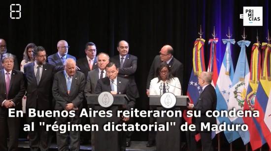 Los ministros de Exteriores de los países que integran el Grupo de Lima reiteraron su condena al "régimen ilegítimo y dictatorial" de Nicolás Maduro en Venezuela, el Parlamento de Venezuela aprobó, en una sesión especial celebrada en la calle, la reincorporación del país al Tratado Interamericano de Asistencia Recíproca (TIAR), conocido como Tratado de Río. Esto y más de América Latina en el resumen informativo del día.