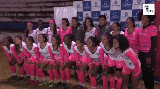 El club Ñañas, de Cumbayá (Quito) dejó a punto el equipo que este sábado 21 de septiembre de 2019 disputa con el Deportivo Cuenca la primera final de la Liga Profesional del fútbol femenino de Ecuador. 