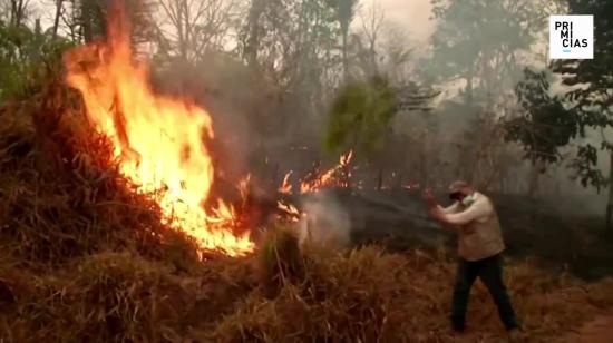 Bolivia pide ayuda en sus peores incendios en dos décadas