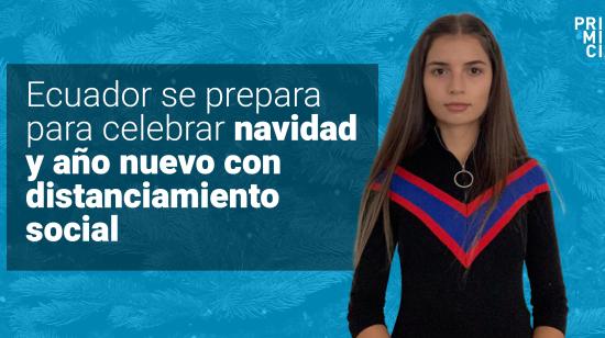 Portada video navidad y año nuevo con distanciamiento social