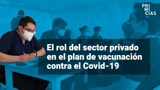 Sector privado en el plan de vacunacion