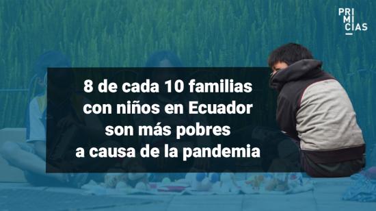 Familias con niños son más pobres