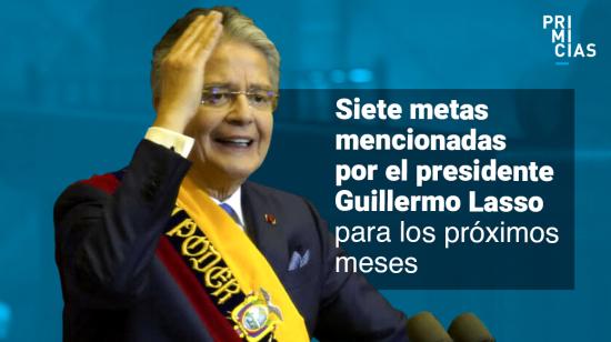 Guillermo Lasso sobre seguridad, salud y petróleo