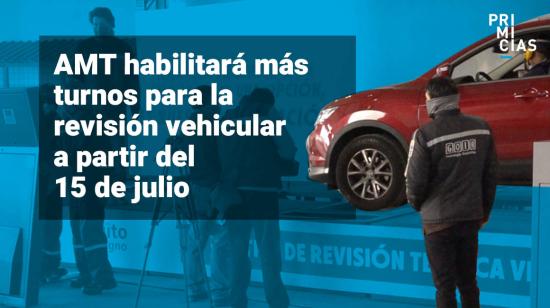 AMT turnos revisión técnica vehicular