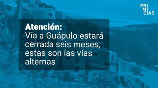 Cierres viales en Quito, vías alternas.