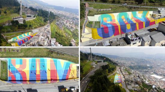 Mural realizado por los artistas españoles Boa Mistura.