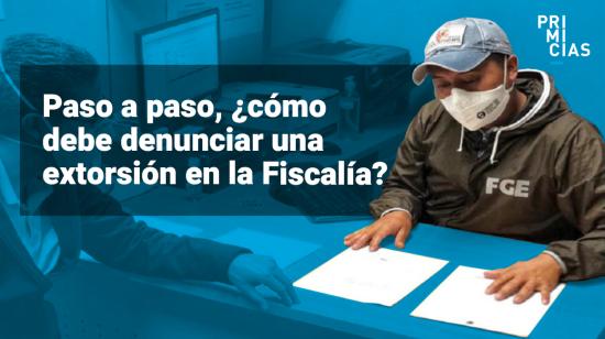 Extorsiones en Ecuador.