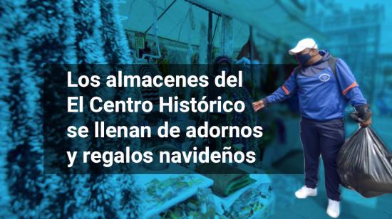 Compras navideñas en el Centro Histórico