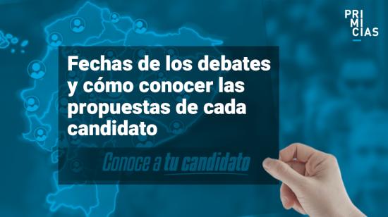 Elecciones seccionales, candidatos, debates y referendo