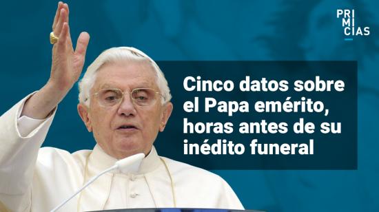 Velorio del Papa Benedicto XVI