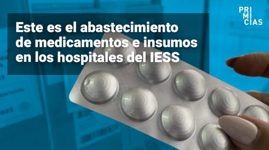 Falta de medicamentos en los hospitales del IESS.