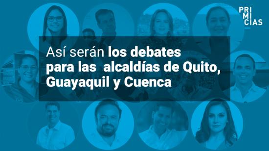 Candidatos a las alcaldías.