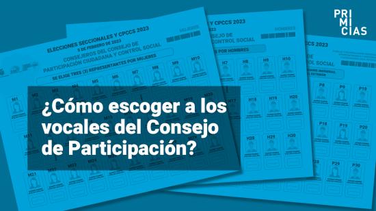 Elección de candidatos al CPCCS