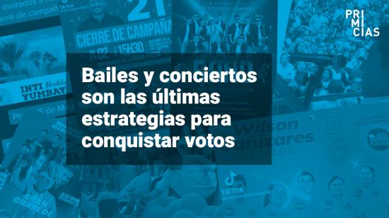 Cierres de campana de los candidatos elecciones seccionales