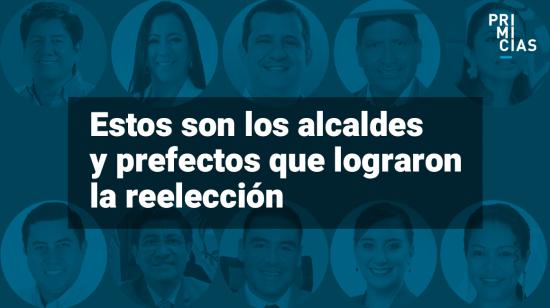 Reelección de alcaldes y prefectos en las elecciones seccionales