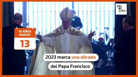 Imagen de archivo de papa Francisco.