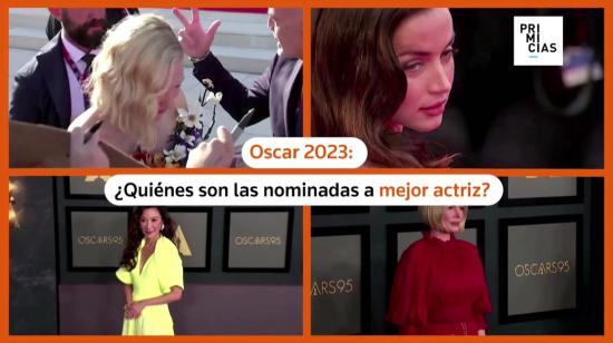 Las nominadas de mejor actriz en los Premios Oscar 2023.