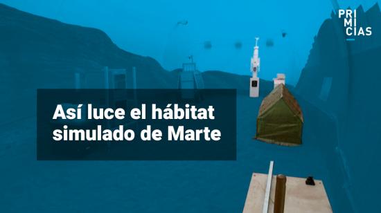 Nasa experimento para enviar astronautas a Marte.