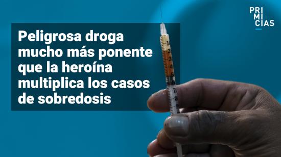 El consumo de fentanilo aumentó en Estados Unidos y México.