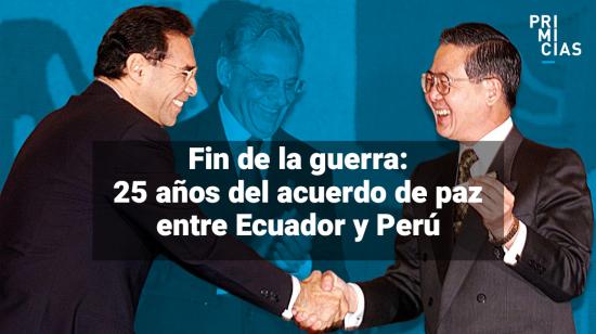 Fin del conflicto entre Ecuador y Perú.