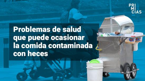 Problemas de salud por comer comida contaminada. 