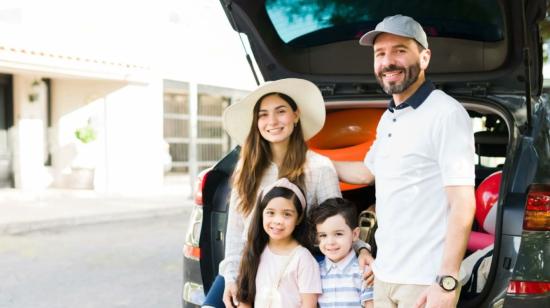 Feriado viaje en auto