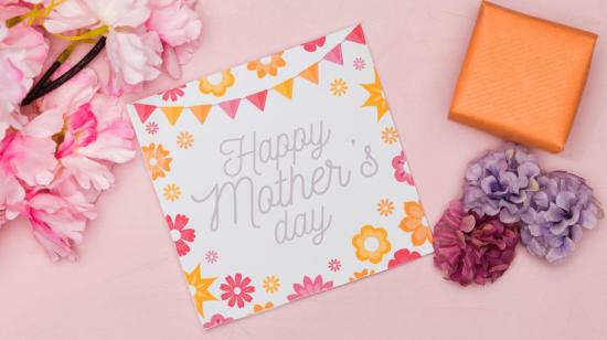Imagen referencial de tarjetas para el Día del la Madre