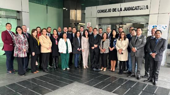 Comité de expertos de la Judicatura para selección de jueces de la Corte Nacional el 9 de mayo de 2024.