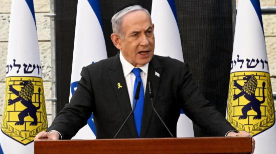 Benjamin Netanyahu, primer ministro de Israel.