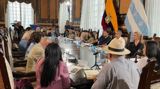Sesión del concejo de Guayaquil del 16 de mayo de 2024. 