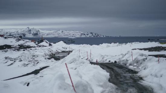 Imagen referencial de la Antártida, que concentra el 90% del hielo del planeta.