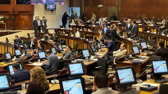 El pleno de la Asamblea Nacional durante la sesión del jueves 16 de mayo.