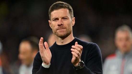 Xabi Alonso, durante la final de la Europa League con el Bayer Leverkusen, el 22 de mayo de 2024.