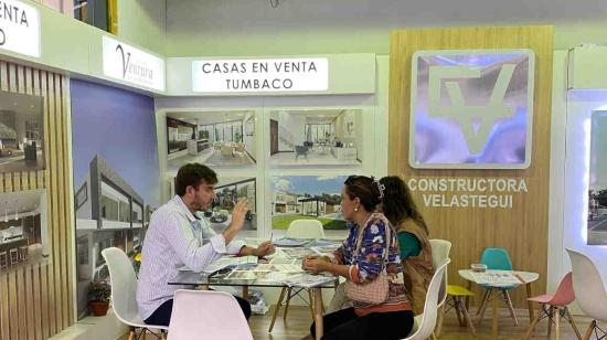 Imagen referencial de la feria de vivienda Clave, 28 de abril de 2024.