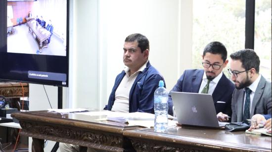 José Carlos Tuárez (izq.), en audiencia de casación en la Corte Nacional de Justicia el 27 de mayo de 2024.